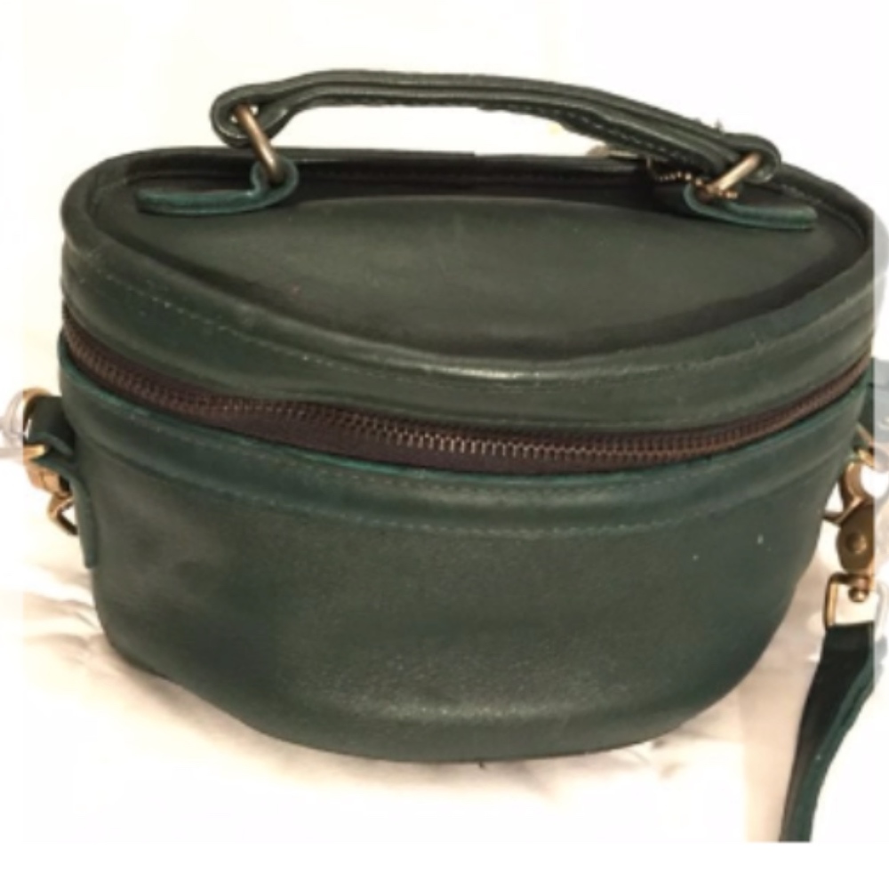 Hunter Green Coach Purse